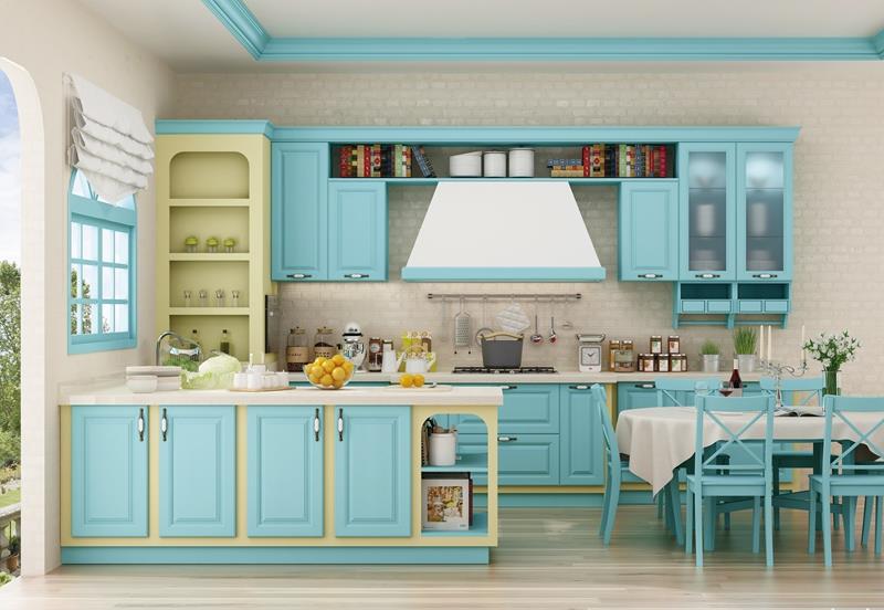 wood solid door kitchen cabinets