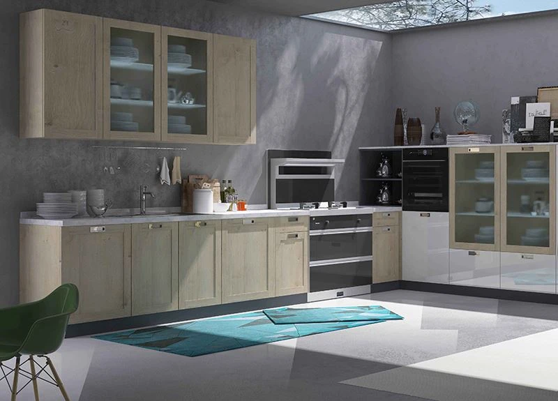 pvc membrane kitchen cabinetry
