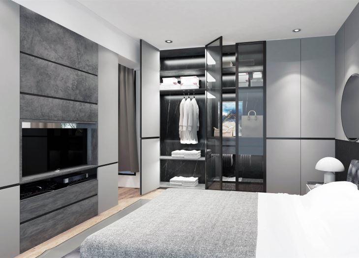 Bedroom Wooden Furniture Wardrobe